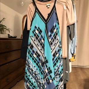 Nic+Zoe spaghetti strap flow dress
